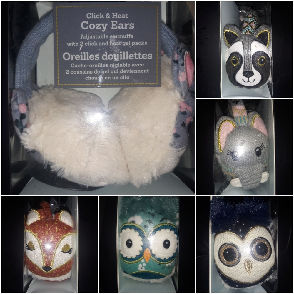 Animal Character Heated Ear Muffs